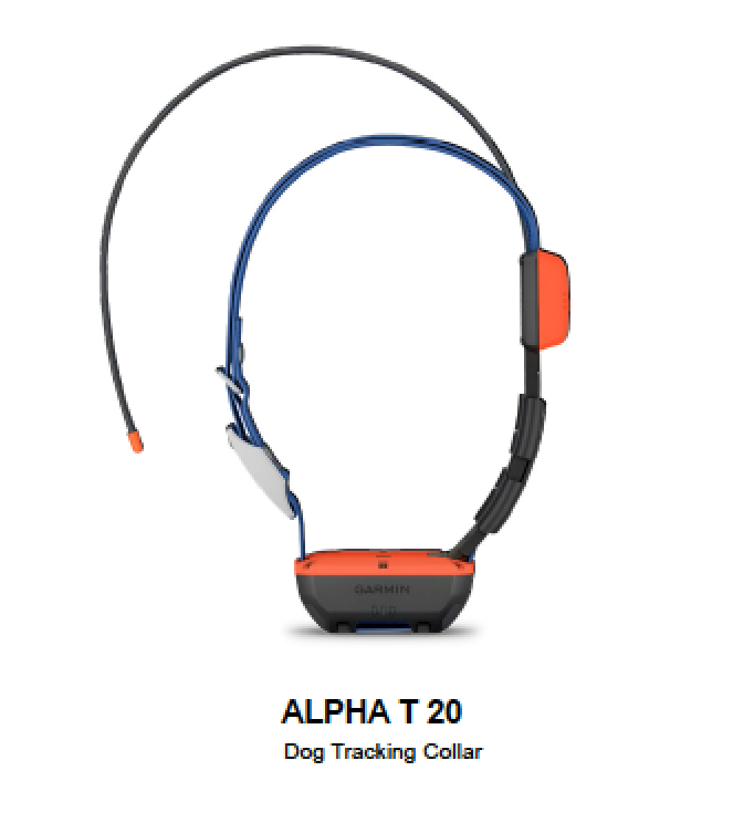 ALPHA® T 20 DOG TRACKING AND TRAINING COLLAR